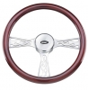 14-3/4" Grant Heritage Mahogany Steering Wheel No. 15802
