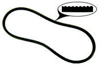 Partner Husqvarna K650 Active, K700 Active, and Husqvarna 371K Drive Belt