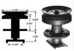 AYP 36" Deck Spindle Assembly No. 121687X