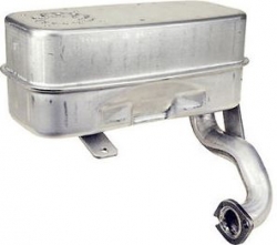 MTD Muffler with Welded Exhaust Pipe No. 951-10448D