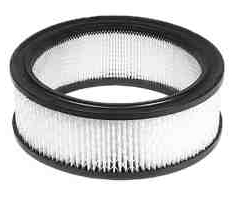 John Deere Paper Air Filter Shop Pack of 5 fits 10, 12, 14, & 16 HP quiet series engines M47494