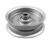 MTD Flat Idler Pulley 3-1/8" OD, 7/8" Flat Width,  3/8" Bore  No. 756-0217