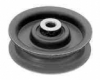 Flat Idler Pulley - Standard Duty 2-1/8" OD, 1/4"Bore, 21/32" Width