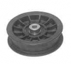 MTD Flat Idler Pulley 3-1/2" OD, 1-1/8" Width,  3/8" Bore  No. 756-0627