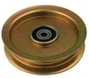 Cub Cadet Flat Idler Pulley 4-7/8" OD, 1-1/8" Width,  3/8" Bore  No. 01004101