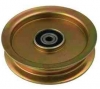 Heavy Duty Flat Idler Pulley with High Speed Bearing 4-7/8