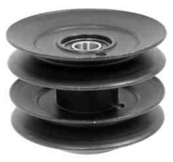 thumbnail image 2 of Oregon 44-103 Double Pulley Assembly W/ Bearings – Replaces MTD 756-1202 2 of 3