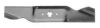 Bolens Mulching 3-in-1 Blade fits 46" Cut Decks, star center hole, outside blades  No. 742-0612