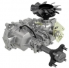 Hydro-Gear Right Hand Integrated Transmission With Fan No. ZC-AMBB-4DDB-3PPX